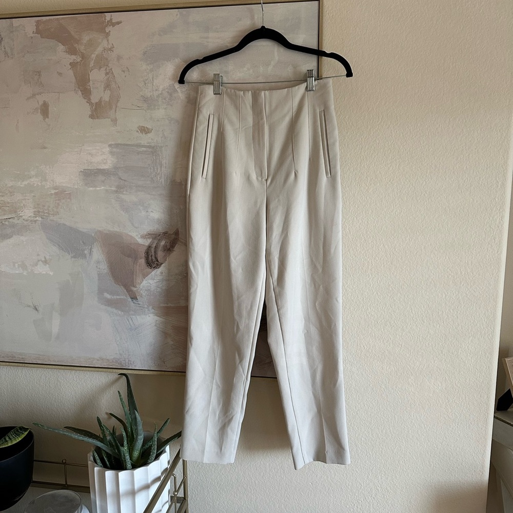 Zara High Waisted Trouser Pants
